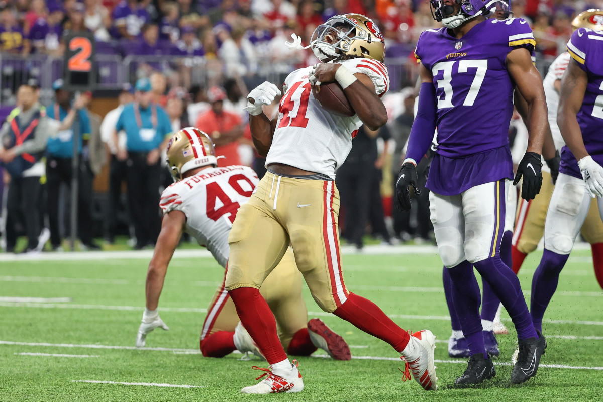 Jordan Mason led the 49ers to victory on Friday